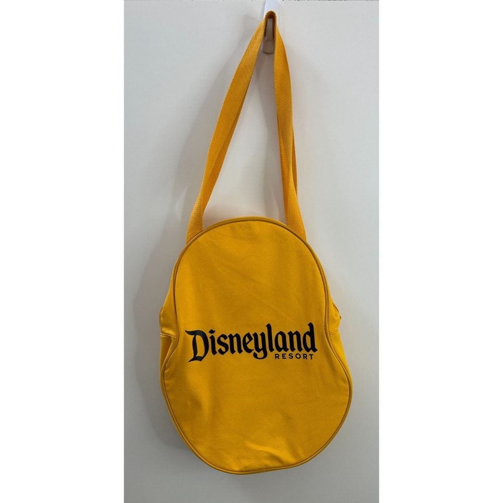 Disney Parks Pluto Big Face Canvas Tote Bag Disneyland Resort Yellow 3D Graphic - Picture 9 of 11